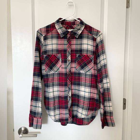 Abercrombie & Fitch Plaid Flannel Shirt - Picture 3 of 10